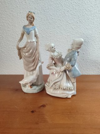 Figuras de porcelana vintage