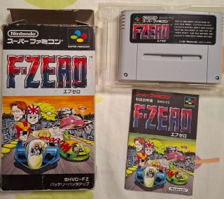 F-Zero Super Famicom Completo
