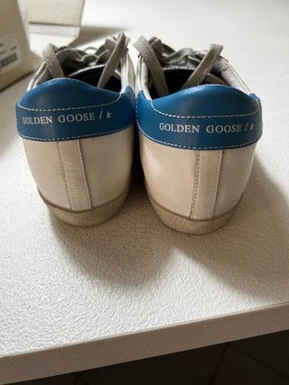 Golden Goose Superstar Donna Bianche Azzurre