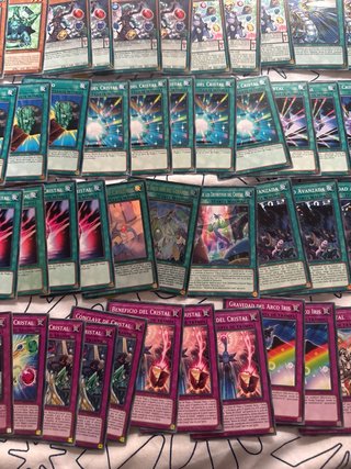 Carte TCG Yu-Gi-Oh! Bulk di bestie di cristallo