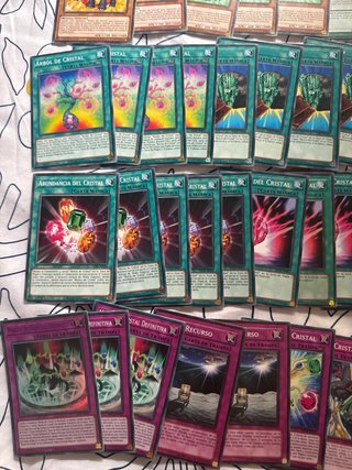 Carte TCG Yu-Gi-Oh! Bulk di bestie di cristallo