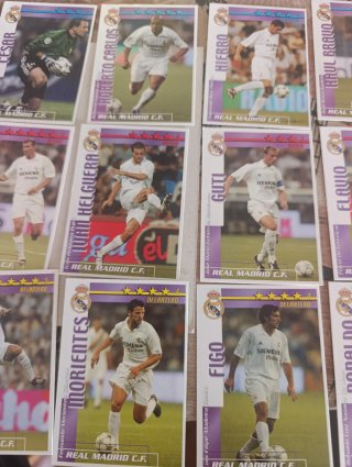 Lote 16 Cromos Fútbol Match Total 2002-03  Real Ma