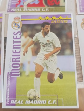 Lote 16 Cromos Fútbol Match Total 2002-03  Real Ma