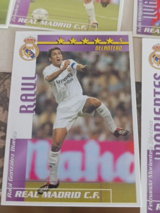 Lote 16 Cromos Fútbol Match Total 2002-03  Real Ma
