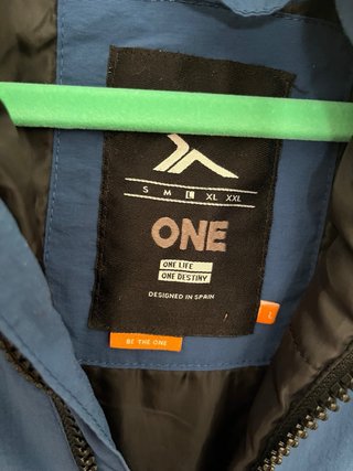 Chaqueta Canguro Azul Chico