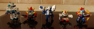 Set Robot Action Figure