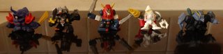 Set Robot Action Figure