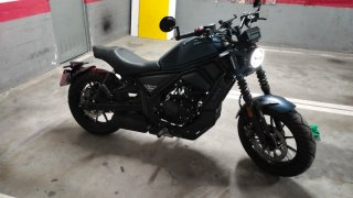 Zontes C125cc custon 4600km 2 Años