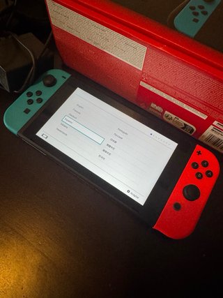 Nintendo Switch Azul y Rojo NUEVA