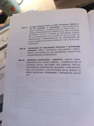 Temario Oposiciones de Profesor Secundaria