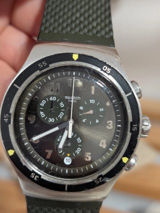 Swatch Irony Runforest YOS461 Cronógrafo