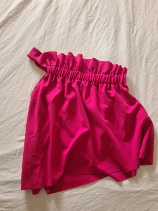 Top Zara Fucsia Talla M