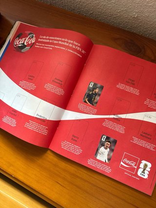 Álbum Panini Mundial + 172 cromos.