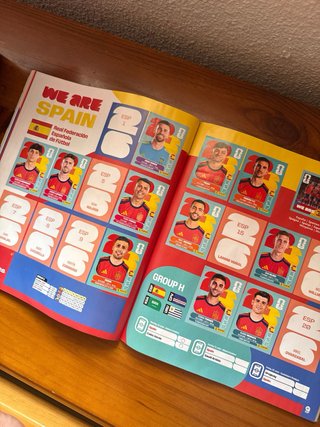 Álbum Panini Mundial + 172 cromos.