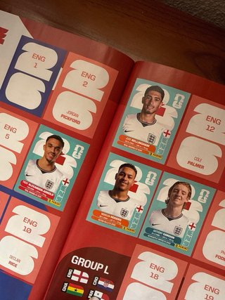 Álbum Panini Mundial + 172 cromos.