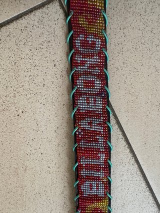 Cinturones de cuero y tela