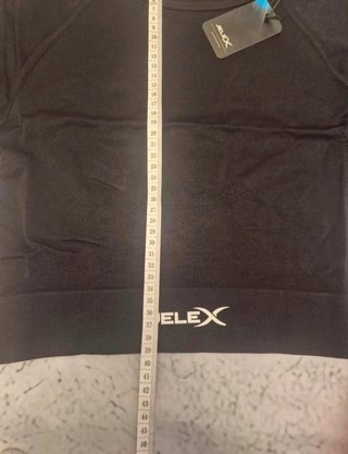 Top Deportivo JELEX Negro Seamless Talla Única