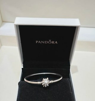 Pulsera Pandora Plata con Circonitas