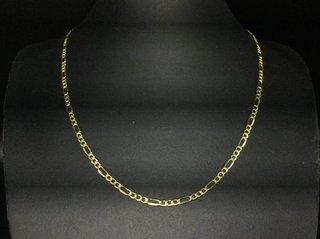 Cadena Figaro Oro 18k 25cm