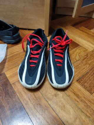 Zapatillas Adidas Baloncesto Negras Rojas Anthony