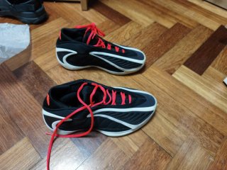Zapatillas Adidas Baloncesto Negras Rojas Anthony