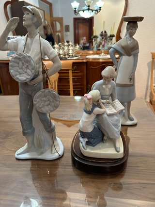 Esculturas porcelana estilo Lladro