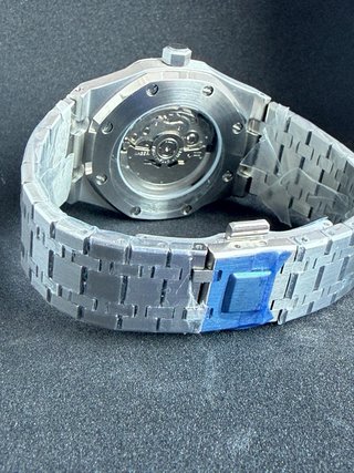 Seiko Mod Royal Oak Azul NH35 Zafiro 41 mm