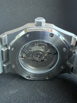 Seiko Mod Royal Oak Azul NH35 Zafiro 41 mm
