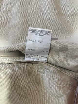 Giacca Levi's White Tab Beige
