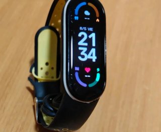 Pulsera Xiaomi Mi Band 6 Plata y Negro