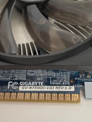 Tarjeta gráfica GTX 750 OC de 1Gb