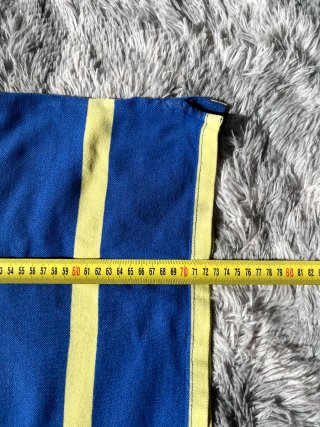 Polo Chaps Talla XL Rayas Azul y Amarillo