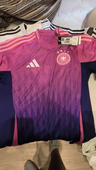 Camiseta Alemania Adidas Rosa Talla M