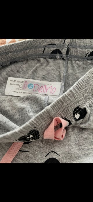 3 Pantalones pijama chica estampados