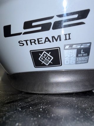 Casco LS2 FF808 Stream II Nardo Grey