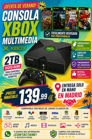 Consola Xbox Multimedia 2TB