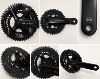 Bielas Shimano 105 R7100 172.5mm 50/34