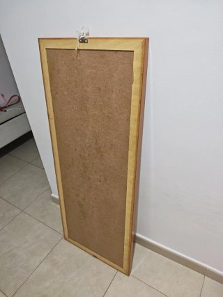 Espejo marco madera 1.20 x 0.50