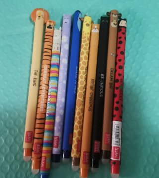 Set 10 Penne Legami Animali Nuove