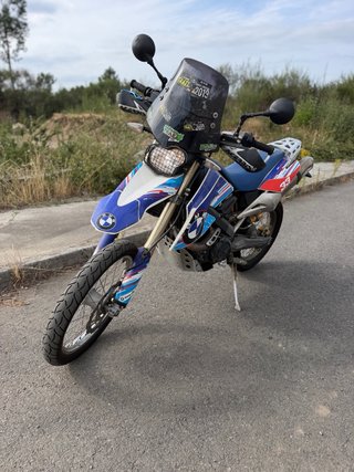 BMW G650 Xchallenge Enduro Azul/Blanco