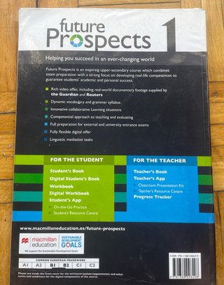 Future Prospects students Book 1ro bachillerato