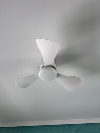 Ventilador de techo blanco 3 aspas