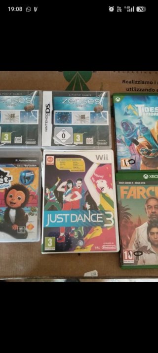 Lotto Videogiochi Nintendo DS, PS3, Wii, Xbox