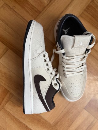 Air Jordan 1 Low Beige/Marrón