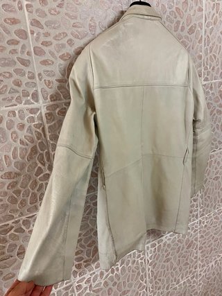 Giacca vera pelle vintage donna