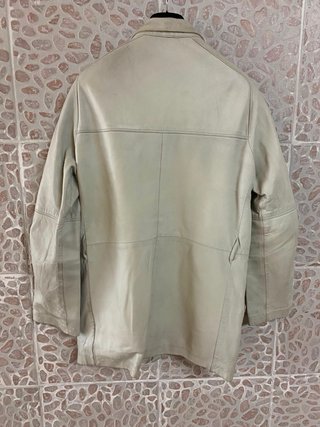 Giacca vera pelle vintage donna