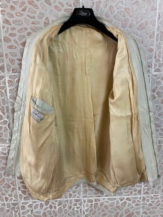 Giacca vera pelle vintage donna