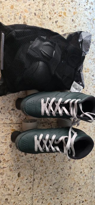 Patines Oxelo Verdes oscuros y complementos