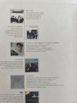 La Oreja de Van Gogh Edición Especial numerada.