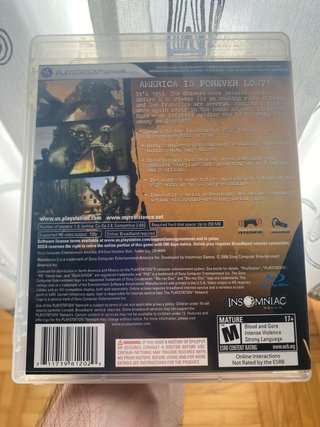 Resistance 2 PS3 USA